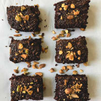 Brownies with pumpkin