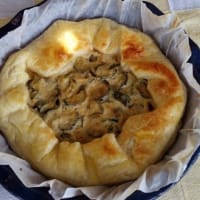 Torta salata zucchine e formaggio di capra Torta salata zucchine e formaggio di capra