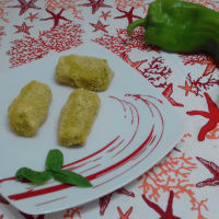 Crocchette Di Peperoni E Patate Con Cuore Filante...