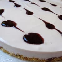 Cheesecake fredda con Marmellata di More Cheesecake fredda con Marmellata di More