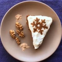 Carrot cake sin gluten