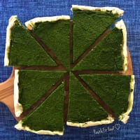 Quiche y sin gluten vegetariana tofu y espinacas Quiche y sin gluten vegetariana tofu y espinacas