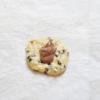 American Cookies con crema de avellanas paso 5