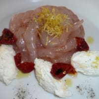 Antipasto di Gamberi crudi