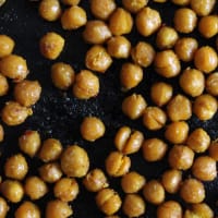 Crispy chickpeas