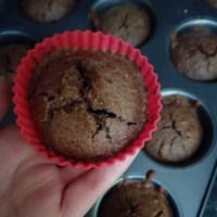 muffins de chocolate