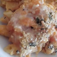 Baked pasta with pumpkin and besciamella