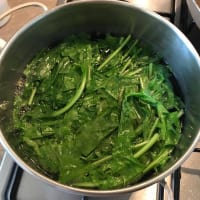 Wholewheat Bavala with Pesto of Tarassaco step 1