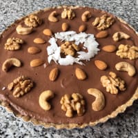 Pastel Rawvegan Chocomac paso 5