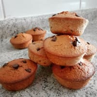 Cupcakes con gocce di cioccolato