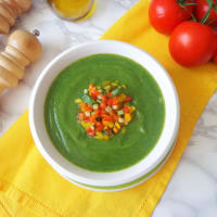 Crema alle zucchine e verdure colorate step 2