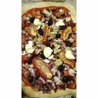 Rich vegan pizza Rich vegan pizza