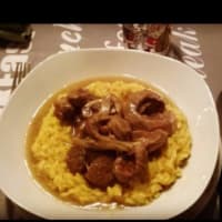 Ossobuco with Risotto Milanese