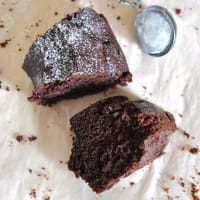 Bundt con avellanas Crema