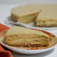 Pumpkin cheesecake