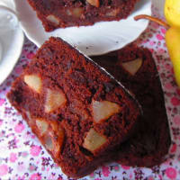 Plumcake Pere y chocolate (sin mantequilla)