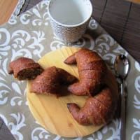 Croissant de mantequilla de avellana escanda paso 11