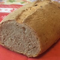 Whole wheat bran bread of saragolla