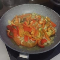 Valencian paella step 3