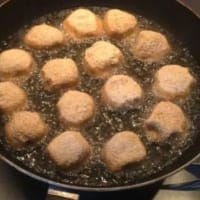 Quinoa meatballs and courgettes step 5