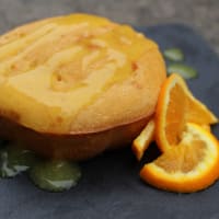 Pastel de naranja sin azúcar