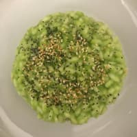 Risotto con guisantes