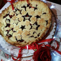 Tart with berries