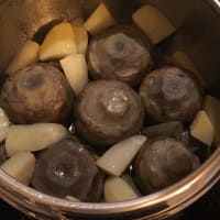 Stewed Artichokes with Pressure Cooker