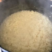 Risotto con queso y pimienta paso 2