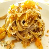 Tagliatelle di teff alla zucca