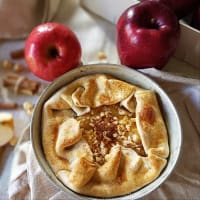 Tarta de manzana y canela