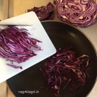 Cabbage Purple Hood And Apple step 1