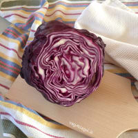 Cabbage Purple Hood And Apple step 8