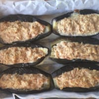 Stuffed eggplant