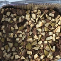 Bran and apple pie Bran and apple pie
