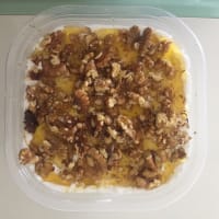 Greek yogurt honey and nuts