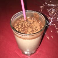 Batido de plátano y cacao Batido de plátano y cacao