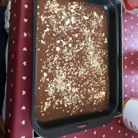 Brownies de proteínas paso 1