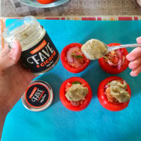 Tomatoes Stuffed with Fennel and Chicory Cream step 8