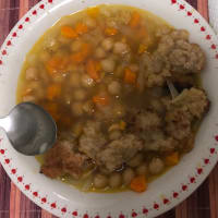 Sopa de garbanzos