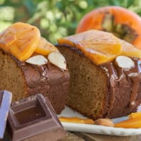 Persimmon plumcake step 6