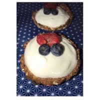 Tartas De Avena Y Yogurt