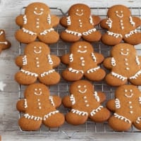 Christmas gingerbread cookies