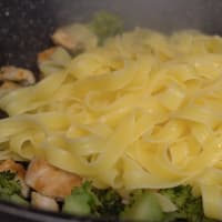 Pasta Light Chicken and Broccoli step 4