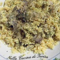 Cous Cous Con Alcachofas paso 6