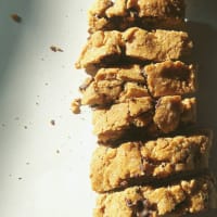 Quick and easy cookies with chocolate step 3