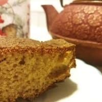 Bundt cake with orange juice and grapefruit step 8