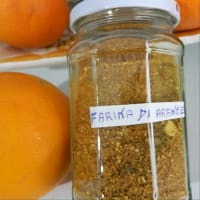Orange flour Orange flour