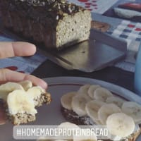 Pan de proteínas casero