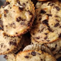 Muffin banana e cioccolato